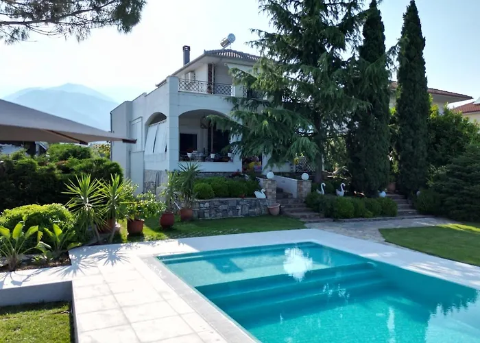 With Private Pool By The Coast Of Olympus Leptokarya (Pieria)
