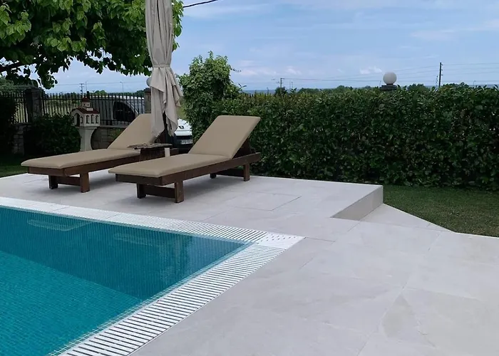 With Private Pool By The Coast Of Olympus Leptokarya (Pieria)
